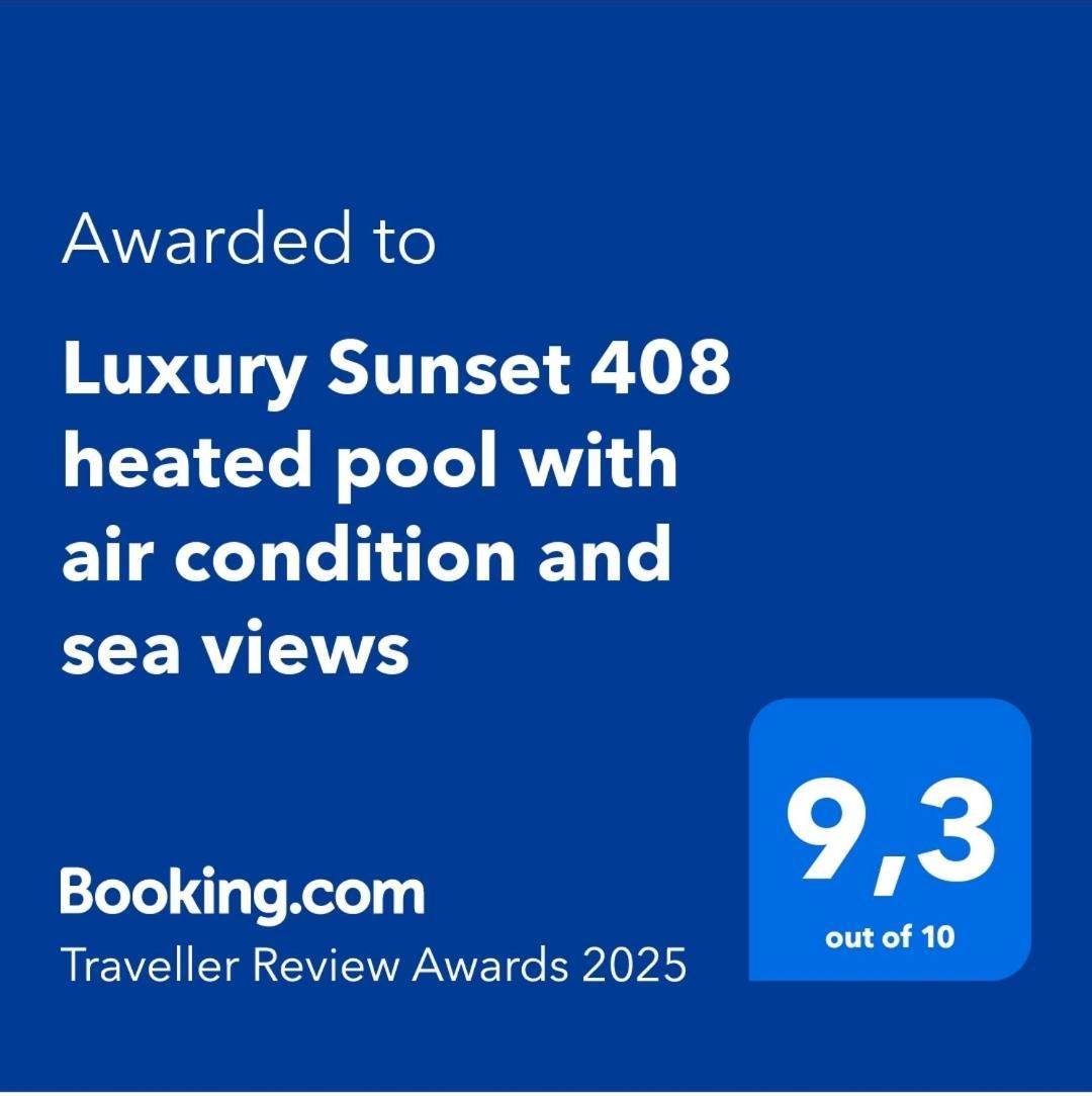 Luxury Sunset 408 Heated Pool With Air Condition And Sea Views Адехе Экстерьер фото